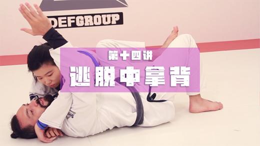 14.从对手的侧压中逃脱：从逃脱中拿背 商品图0