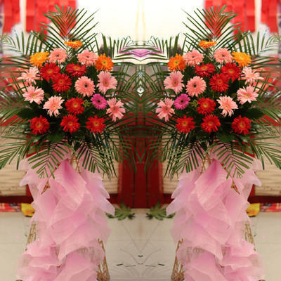 开业花蓝《不参与包邮》--高脚篮 商品图1