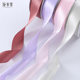 3.8cm 纯色 缎带