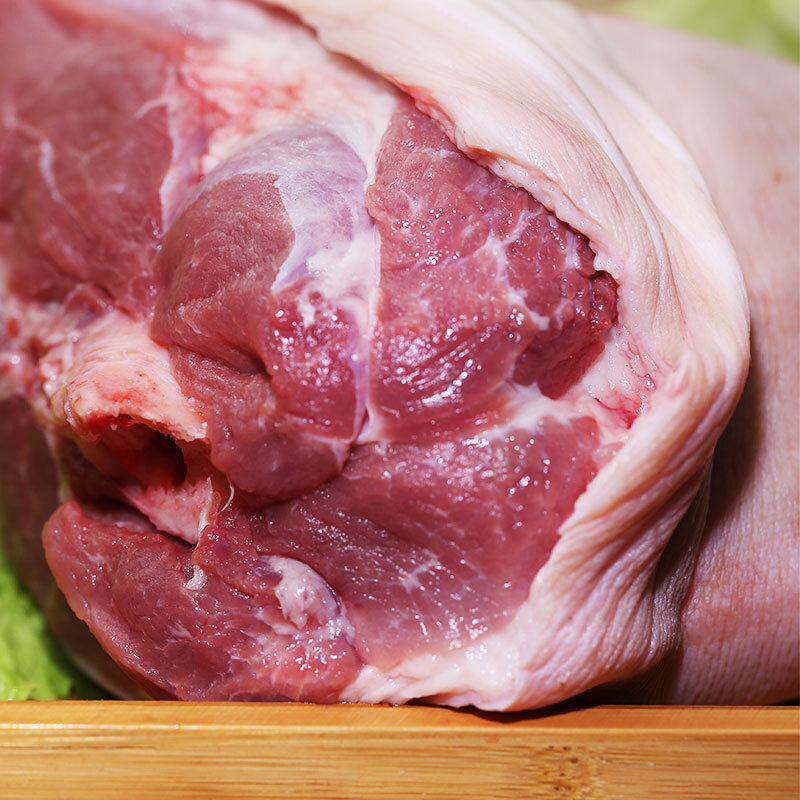 【藏香猪鲜猪肘500g】 夹金山放养藏香黑猪 肉质紧实鲜美 限四川省内