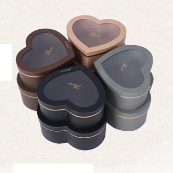 套二心形水晶开窗礼盒--鸡心盒 商品图3