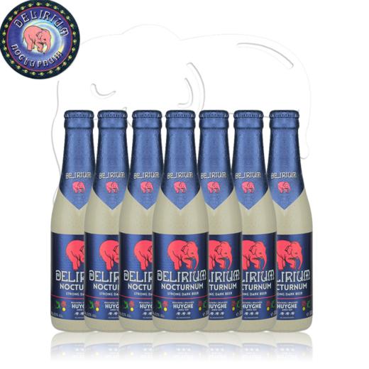 【保质期至2025.02.20】比利时进口深粉象艾尔啤酒  330ml*7瓶 商品图1