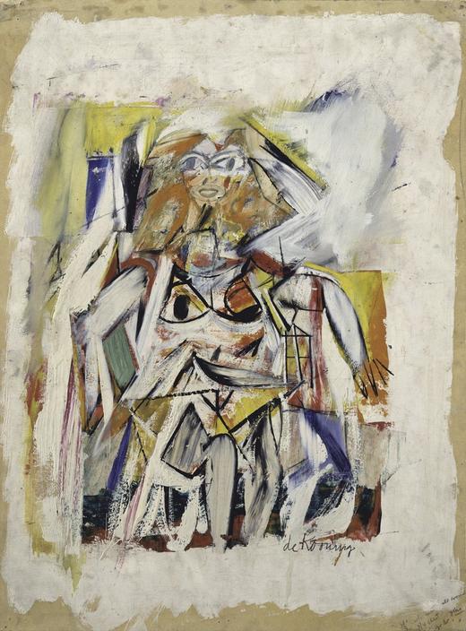 (订不到)de kooning: a retrospective,德.库宁:个人回顾