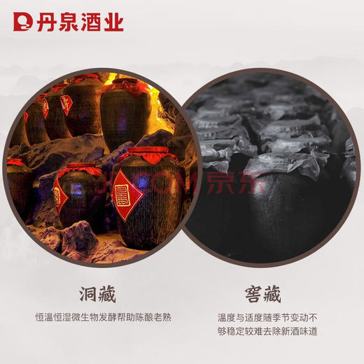 【酒厂专供】丹泉黑钻+第三代洞藏15 整箱 500ml*6*2 商品图2