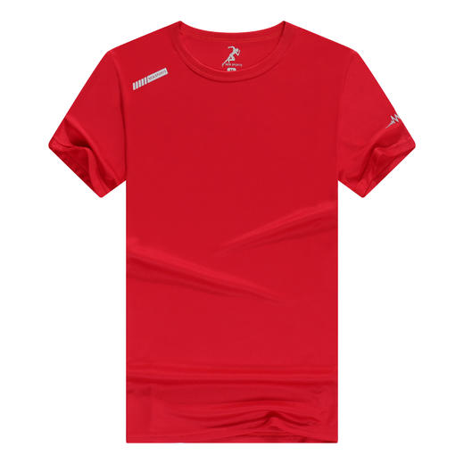 【MJW039反光方格速干圆领T】 新款反光方格速干圆领广告服10色可选 商品图6