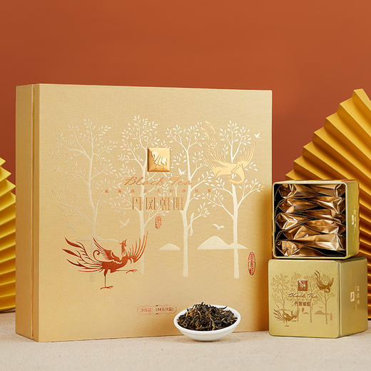 八马茶业|金索红系列500 云南滇红丹凤朝阳红茶 礼盒装144g