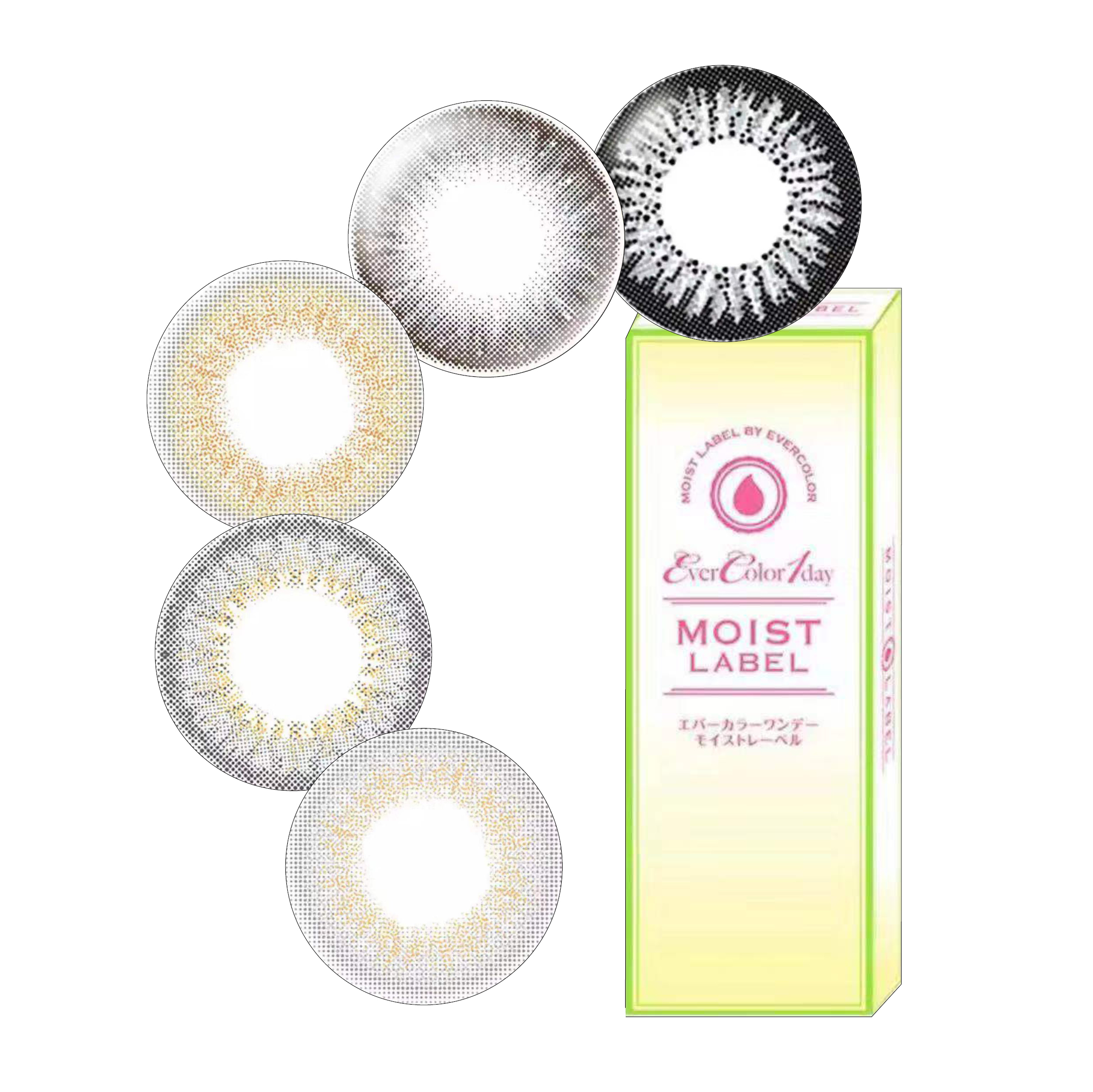 （海淘48小时发） 日本Evercolor 1day 一盒10片