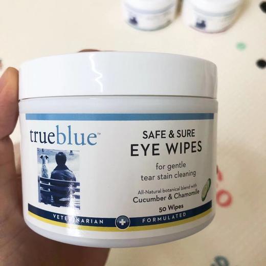 全美排行一Trueblue 珍蓝牙渍湿巾/泪痕湿巾/耳部湿巾 50片装 效果很好！ 商品图3