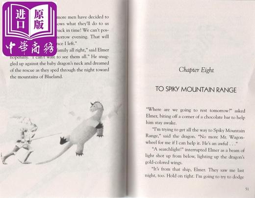 【中商原版】我爸爸的小飞龙系列3册 英文原版 My Father's Dragon 纽伯瑞奖 儿童桥梁章节小说 商品图3