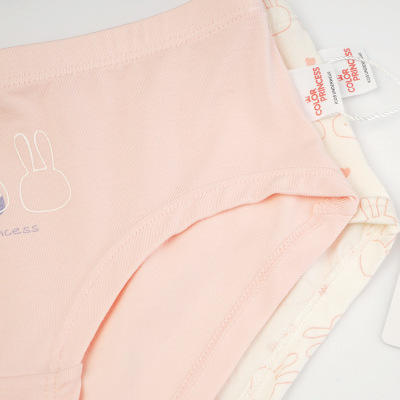 竹纤维女童卡通萌兔三角内裤19673 商品图1