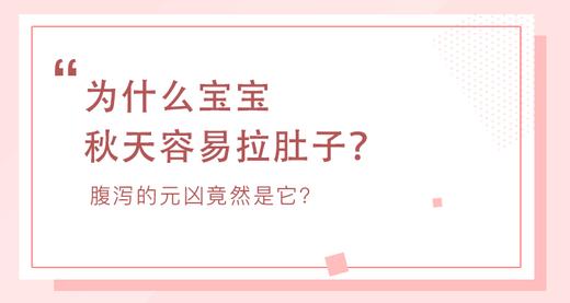 宝宝秋天拉肚子，多是轮状病毒惹的祸！ 商品图0