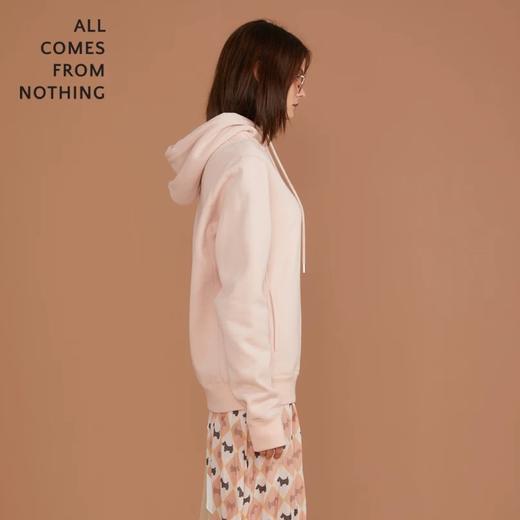 呆萌狗狗印花宽松款圆领卫衣 商品图2