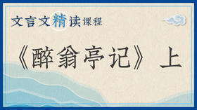 《醉翁亭记》上