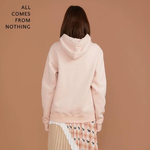 呆萌狗狗印花宽松款圆领卫衣 商品图3