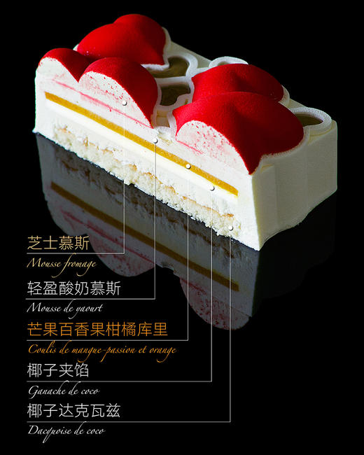 土耳其的天空-芒果百香果酸奶慕斯生日蛋糕（1.3磅-2.7磅） 商品图3