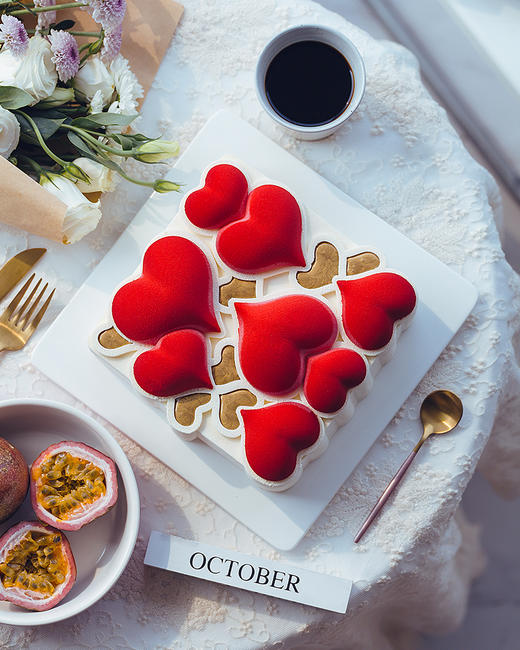 土耳其的天空-芒果百香果酸奶慕斯生日蛋糕（1.3磅-2.7磅） 商品图1