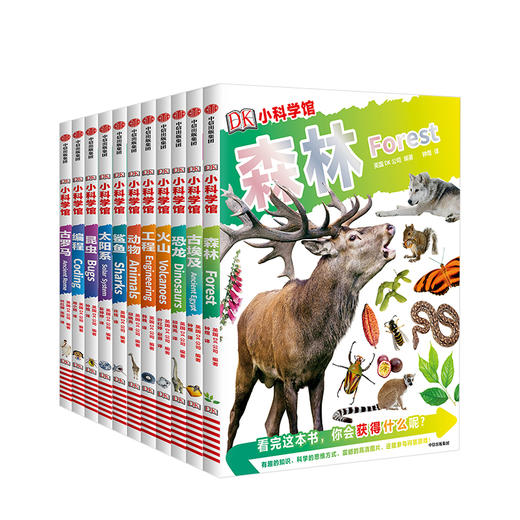 【5-10岁】DK小科学馆 每个孩子都应该拥有的知识宝库 全11册 英国DK公司 立体科学思维 英国教师案头书 中信出版社图书 正版 商品图2