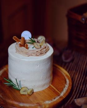 栗子山林奶油蛋糕