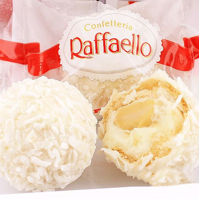 费列罗 拉斐尔椰蓉杏仁威化酥球3粒/盒*12盒/托