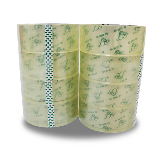 『新款 玻璃透胶带』八兴达足48mm*120Y超强水晶透 环保封箱胶 打包胶带 商品图3