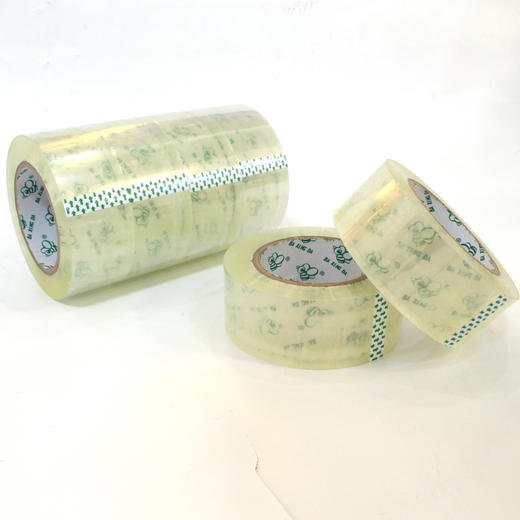 『新款 玻璃透胶带』八兴达足48mm*120Y超强水晶透 环保封箱胶 打包胶带 商品图4