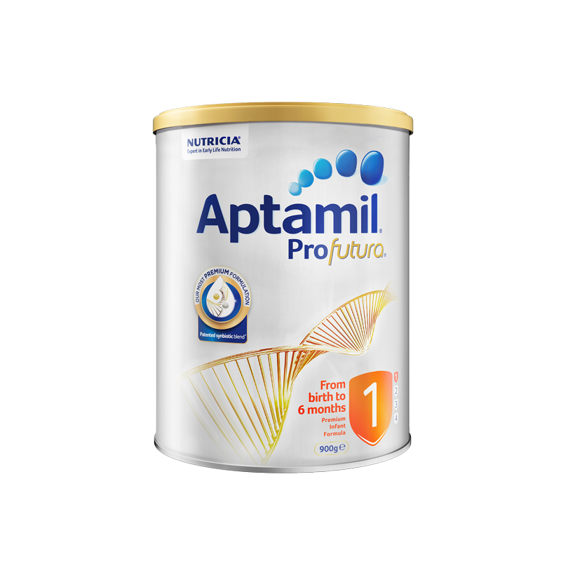 Aptamil澳洲爱他美 白金版婴儿配方奶粉1段 900g 0-6月龄 破解关键营养，开启成长新动力，澳白MAX换新上市。天然乳脂，帮助宝宝吸收钙和脂肪；DHA含量提升，帮助宝宝眼脑发育；