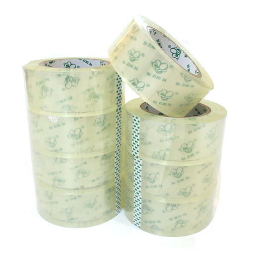 『新款 玻璃透胶带』八兴达足48mm*120Y超强水晶透 环保封箱胶 打包胶带 商品图6
