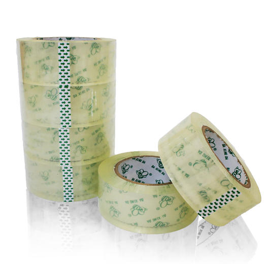 『新款 玻璃透胶带』八兴达足48mm*120Y超强水晶透 环保封箱胶 打包胶带 商品图2