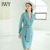 IWY/蓝色西装套裙清新自然优雅休息职业装CS643 商品缩略图6