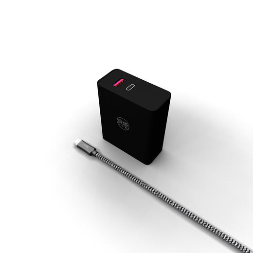 良值(iine)任天堂switch双口快速充电器 type-c适配器 ns游戏机配件