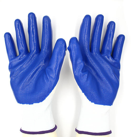 【星宇手套N518】丁腈浸胶舒适耐磨防滑工地劳保防护手套 商品图1