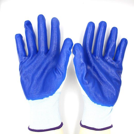 北极星丁青涂胶手套安全手套劳保防护防耐磨耐滑手套 商品图1