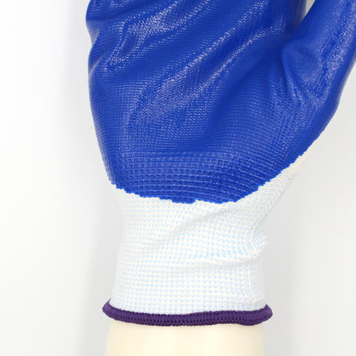 【星宇手套N518】丁腈浸胶舒适耐磨防滑工地劳保防护手套 商品图5