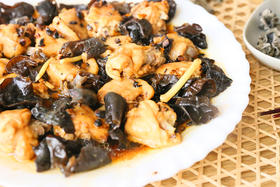 陈皮木耳豉汁蒸鸡