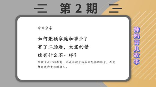 二宝辣妈梅婷的育儿故事 商品图0