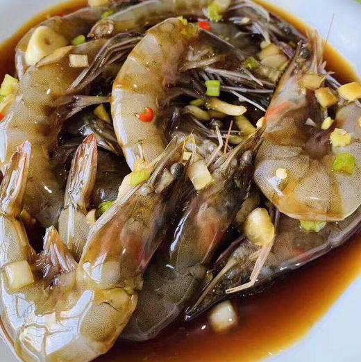 开背酱虾400克盒冷冻保存