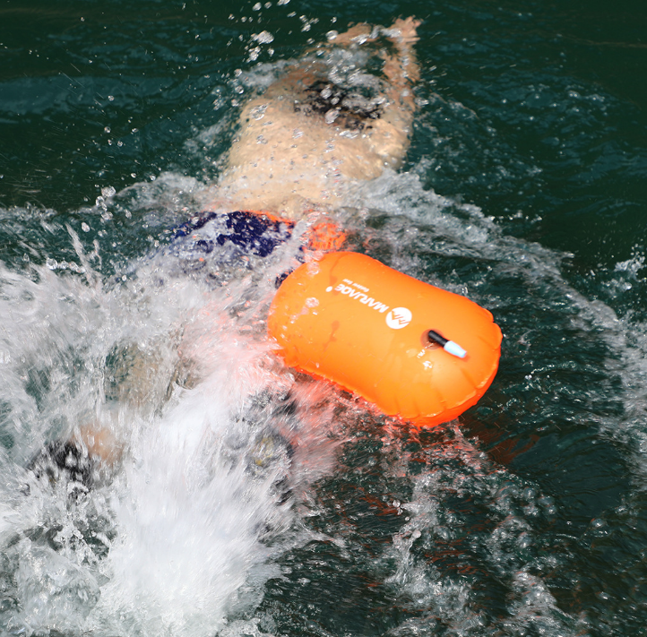 【游泳包】单气囊游泳包加厚型浮标防溺水漂流球游泳包