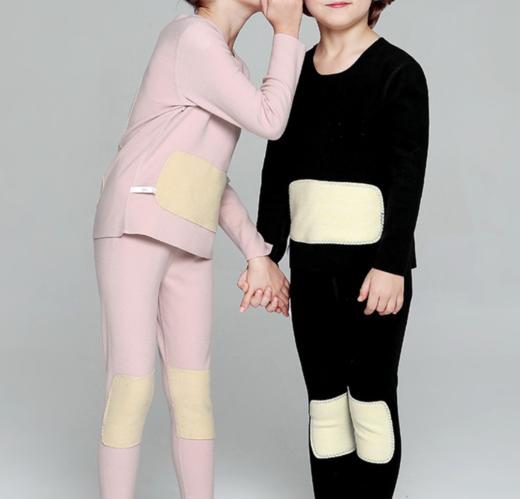 竹纤维儿童德绒蚕丝保暖衣0836 商品图1