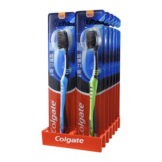 高露洁软毛炭牙刷深层清洁牙龈呵护 商品图4