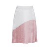 粉白撞色拼接压褶半裙 商品缩略图4