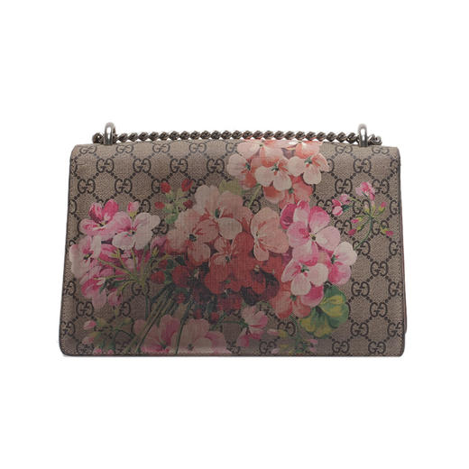 b  gucci 古驰 dionysus bloom 老花拼皮拼色天竺葵印花中号酒神包