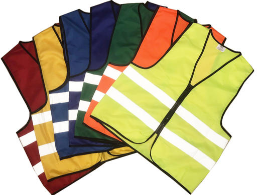 【新款PRO-008反光衣】平角拉链式反光衣独立包装带码标8色可选 现货 商品图8