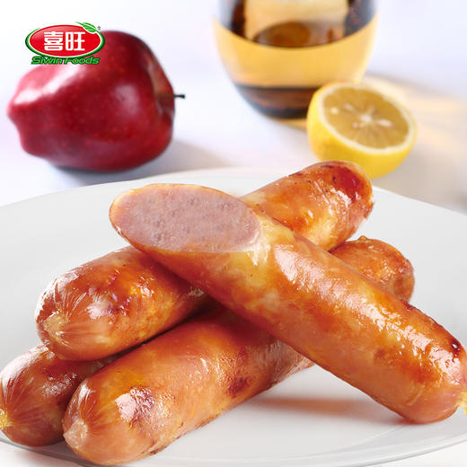 喜旺原味香肠200g脆皮火腿肠0添加早餐肠肉肠烤肠香肠
