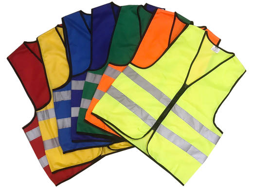 【新款PRO-008反光衣】平角拉链式反光衣独立包装带码标8色可选 现货 商品图9