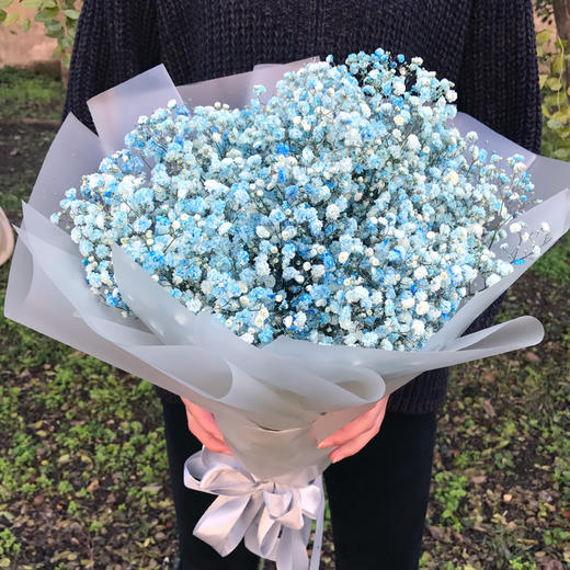 长沙超大花束满天星鲜花速递同城芙蓉天心岳麓开福雨花生日送花店