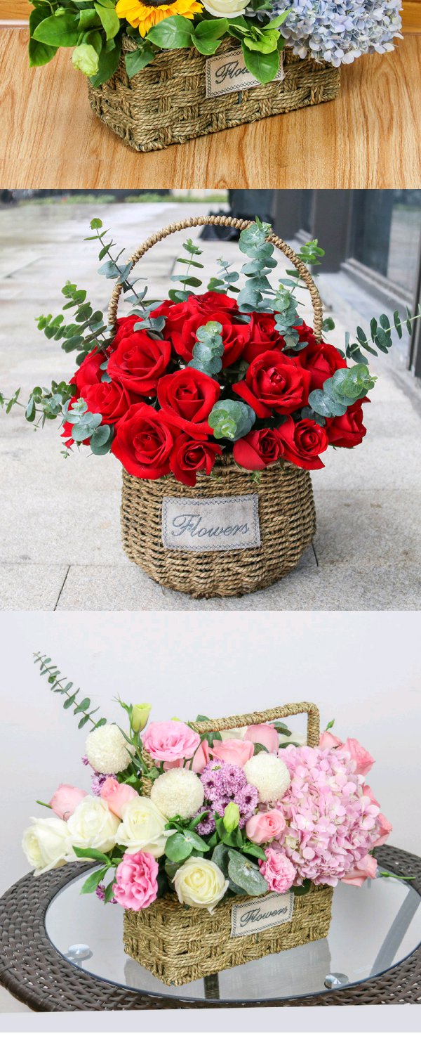 长春鲜花速递同城玫瑰花手提花篮开业乔迁沈阳天津生日表白送花店