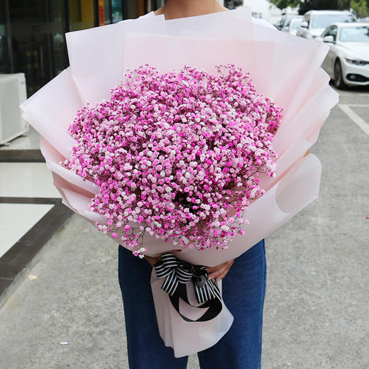 重庆超大满天星花束鲜花速递同城生日万州涪陵渝中渝北璧山送花店