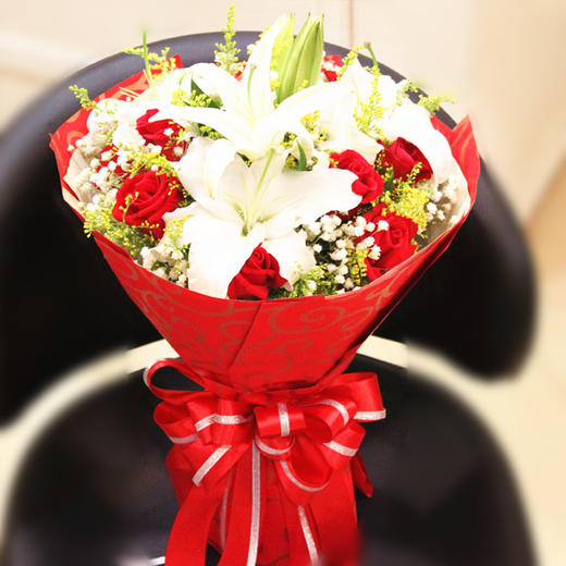 乐之恋玫瑰百北京同城鲜花速递成都订花广州鲜花南昌天津花店hua