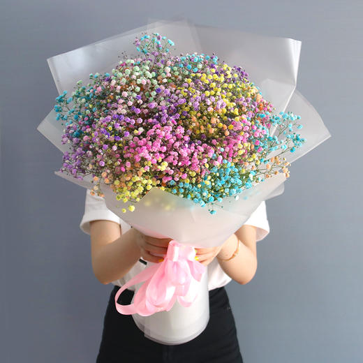 重庆超大满天星花束鲜花速递同城生日万州涪陵渝中渝北璧山送花店