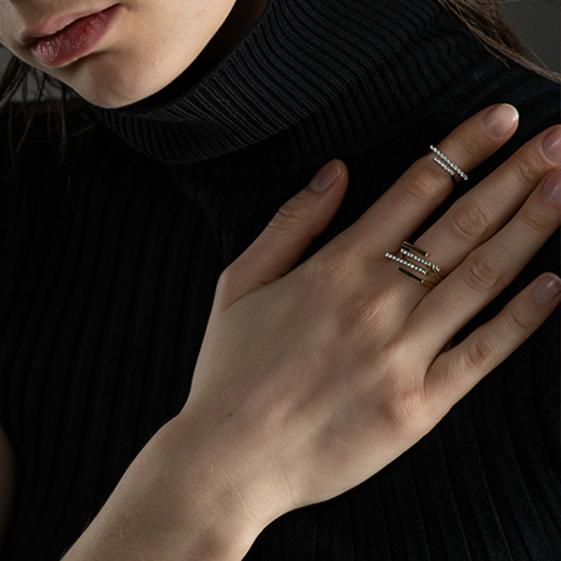 arsis 丨 星夜系列 星系戒指